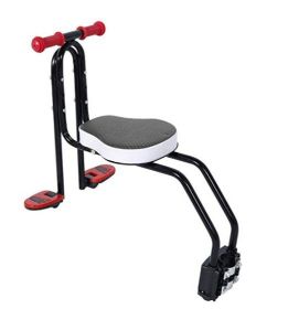 Child seat for bicycle and car (Color: black)